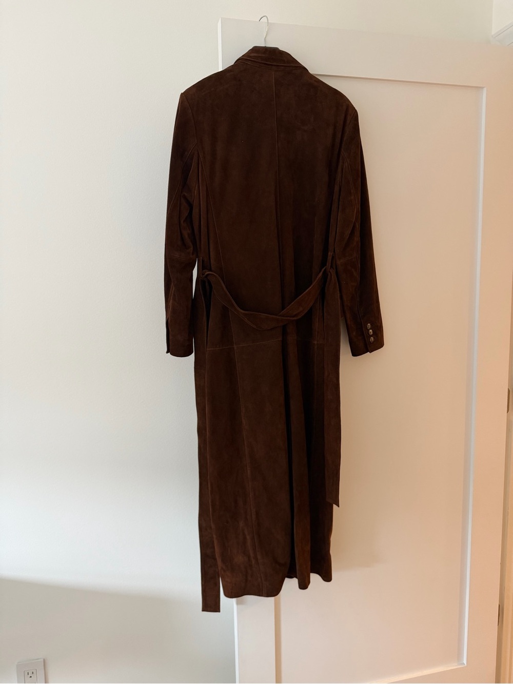 Alexa Chung x Madewell Suede Trench Coat - Picture 5 of 7